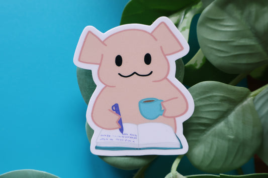 Sticker - McPuff written