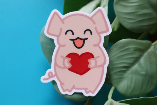 Sticker - McPuff with a heart